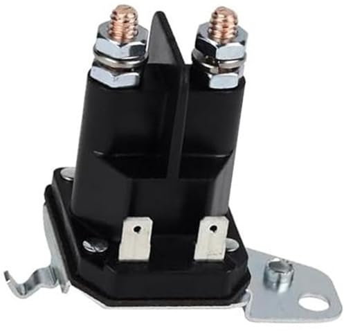 XEDLAMP Relais solénoïde de démarreur 725-06153A for tondeuses autoportées Cub Cadet, XT1, XT2, Enduro RZT, LT1, ZT1, MTD, Troy Bilt, tracteurs de pelouse Yard Man 725-06153 Relais de solénoïde de dém