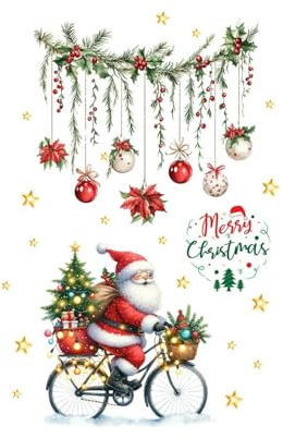 Wandtattoo Weihnachten Weihnachtsbaum Wandaufkleber Weihnachtsmann Wandaufkleber Wandsticker Schaufenster Weihnachten Party Weihnachtsdeko