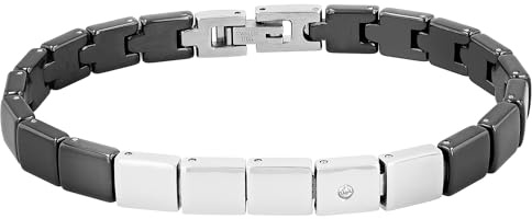 Akzent Armband Damen - Premium Armband Damen in Schwarz aus Keramik, 100% Wasserfest & Hautverträglich