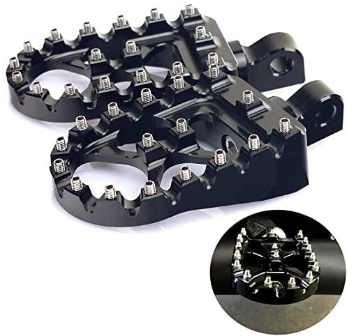 TARAZON CNC Large Repose-pieds pour Dyna Low Rider Street Bob Sportster 883 1200 Bobber