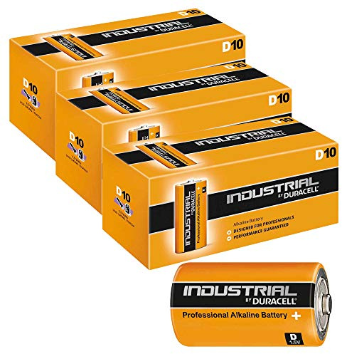 Duracell Industrial Professional Alkaline Dbatterijen, 1.5 V/LR20