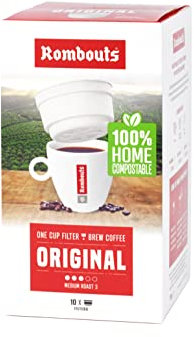 Rombouts One Cup Coffee Filters 10's (8 Boxes)