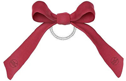 invisibobble Wrapstar Haarband Machu Peachu I 2-in-1 Haarband rot mit invisibobble Original Slim Haargummi für Mädchen, Damen I kein verknoten, starker Halt I das Original designed im Herzen Münchens