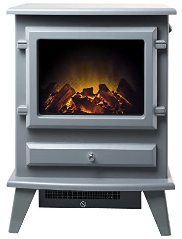 Adam Hudson Electric Stove in Grey