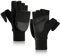 TAGVO Polarvlies Halb Finger Winter Handschuhe Fäustlinge für Damen&Herren,winddichte thermische Anti-Rutsch Fingerlose Handschuhe,zum Radfahren Wandern Laufen Fotografie Arbeiten bei kaltem Wetter