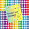 Youngever 10296er Set Lächeln Aufkleber, Belohnungsaufkleber, 12 Farben