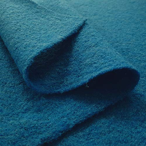 Öko-Tex® Walkloden - Polaris - hautsympathisch und wärmend - per Meter (Türkis)