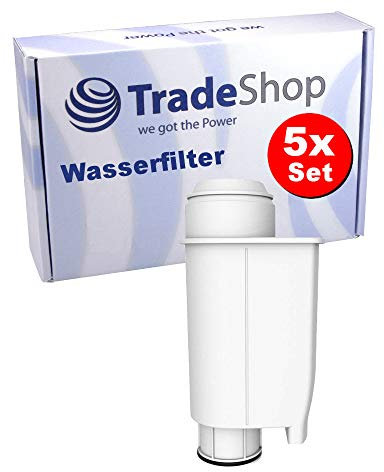 Trade-Shop 5x Ersatz für Wasserfilter Philips Saeco HD8861/11 Minuto, HD8869/01 Moltio Lirika Serie, Poemia, Nina RI9353, Lavazza a modo mio/Kaffeemaschine