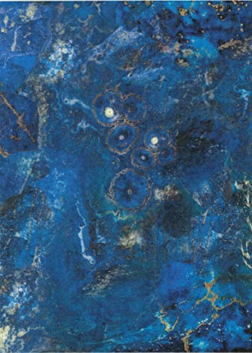 Zita`s Creative Reispapier A3 - Lapislazuli. Motiv-Strohseide, Strohseidenpapier, Decoupage Papier