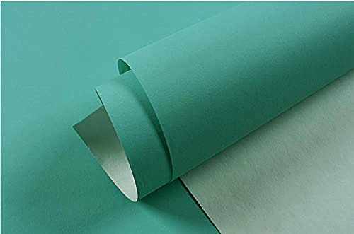 Guest Ruyunlai Tiffany-Blau selbstklebend Wandaufkleber Rolle 0.53 m X 10 m für Wohnung Renovierung schlafzimmer, wohnzimmer, basteln, kommode, kinderzimmer, puppenhaus,Wänden