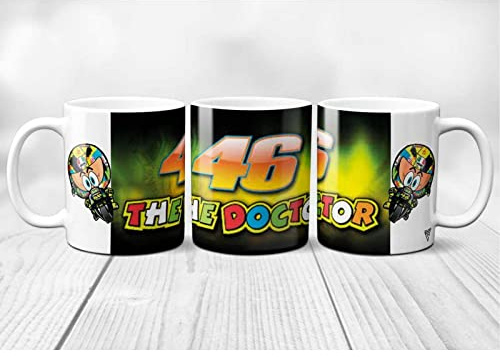 SUPER FABRIQUE Tasse aus Keramik VR 46, bedruckt in Frankreich