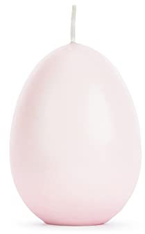 PartyDeco Rosa Kerze Stehendes Ei Osterei Dekoration