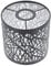 SOLUSTRE Tischlampe Lampenschirm Metall E27 Nachttischlampe Wandlampe Schirm Schwarz Schatten Eisen Kunst Hängeleuchtenschirm Tischlampenschirm Pendelleuchte Stehleuchte Schutzhülle
