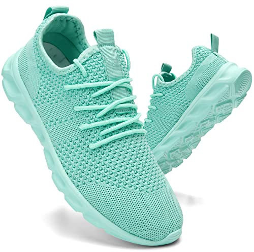 QIJGS Scarpe da ginnastica da donna per il tempo libero, X verde., 38 EU