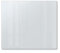 DEQORI Herdabdeckplatte Glas | einteilig 60x52 cm | Unifarben - Hellgrau | Ceranfeld Abdeckplatte für Küche | Herd-Abdeckung universal | Glasplatte & Schneidebrett für Kochplatten