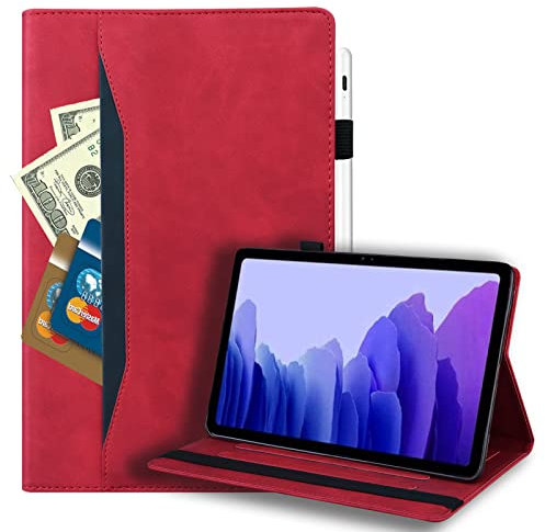RuiRdot iPad PRO 12.9 inch 6th Folio Case 2022, Lightweight Premium Folio Case, Book Cover Design, Multi-Angle Viewing Stand Case for iPad PRO 12.9 6th Gen 2022 (Red)