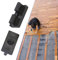 Lot de 100 clips de terrasse composites, clips de fixation cachés avec vis, matériel de montage à faire soi-même, fixations en plastique avec vis (8 mm ABS)