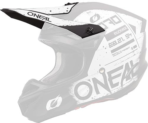 O'NEAL Visiera per casco in poliacrilite 5SRS SCARZ nero/bianco