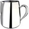 Café Olé Premium Water Jug, 18/10 Stainless Steel, Mirror Polished, 72oz, Stay Cool Hollow Handles, Perfect Pour Spout, PW-072, Silver