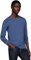 Tommy Hilfiger Herren Langarmshirt Stretch Slim Fit Baumwolle, Blau (Aegean Sea), XS