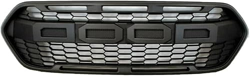 HAVERN Voiture Calandres Avant De Radiateur pour Transit Custom 2018–2021,Grille de Pare-Chocs Avant Trim Accessoire Calandre Rechange Avant