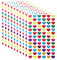 Herz Aufkleber 10 Blatt Bunte Herz Stickers Klein Selbstklebende Aufkleber Laser Glitzer Herzaufkleber für Valentinstag Scrapbooking DIY Kunsthandwerk