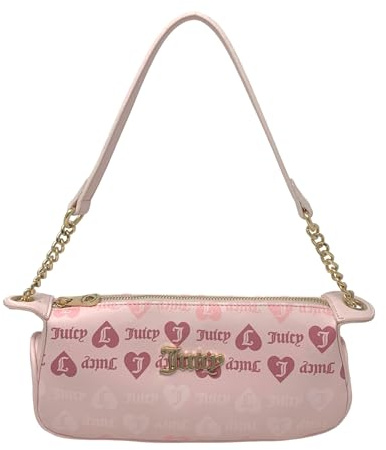 Juicy Couture Damen Girls Just Wanna Have Fun Umhängetasche, Powder Blush