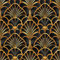 Papier peint autocollant à motifs géométriques sur fond noir, 44X300CM papier de contact à décoller et à coller, film décoratif amovible pour meubles d'armoires et de placards
