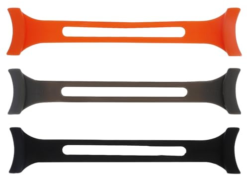 Maskenbandverlängerung 3 Stück aus Silikon mit Ohrhaken | Flexible, Leichte Ausführung, Praktische Aufbewahrung, Zubehör für Hinterkopf