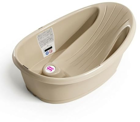 OKBABY Onda Baby - kompakte Badewanne für Neugeborene 0-12 Monate - Sand
