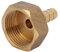 sourcingmap 3/4BSP Female Thread 8mm Hose Barb Tubing Fitting Coupler Connector Adapter
