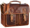 STILORD 'Karl' Aktentasche Herren Lehrertasche Bürotasche Laptoptasche Umhängetasche XL Businesstasche Vintage groß aus echtem Leder, Farbe:kara - cognac