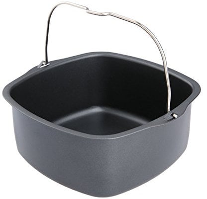 HD9925/00 - Molde para hornear (17,5 x 16,5 x 7 cm), accesorios para freidora de aire caliente, para freidora de aire, turbostar, apto para lavavajillas, con revestimiento antiadherente