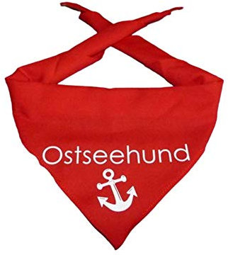 Hundehalstuch Ostseehund Anker