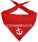 Hundehalstuch Ostseehund Anker