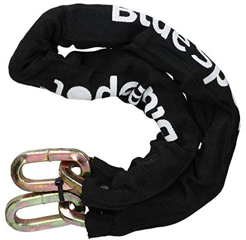 0.9 Metres x 10mm Square Link Heavy Duty Bike Security Chain with Nylon Cover