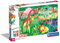 Clementoni 25233 Supercolor Dschungel Freunde – Puzzle 3 x 48 Teile ab 4 Jahren, buntes Kinderpuzzle mit besonderer Leuchtkraft & Farbintensität, Geschicklichkeitsspiel für Kinder