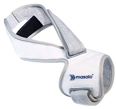 Masalo® Manschette MED - bei Tennisarm, Golferarm, Mausarm (Epicondylitis) (Größe 1 / rechter Arm)