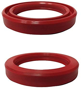 2 Pcs Nutring Symmetrisch TTU 50mm x 60mm x 5mm aus PU | Dichtring 50x60x5 Hydraulikdichtung für Hydraulikzylinder - Kolbendichtungen