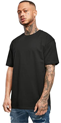 Urban Classics Herren Triangle Tee T-Shirt, Black, 5XL