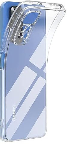 Captor Cover Trasparente per Xiaomi Redmi Note 11 / 11S, Custodia TPU in Silicone Flessibile Morbida e Sottile, Alta Qualità con Bordo Rialzato per Schermo e Protezione Fotocamera