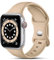 CeMiKa Kompatibel mit Apple Watch Armband 41mm 40mm 38mm 42mm, Ersatz Silikon Sport Armbänder Kompatibel mit iWatch Armband Series 10 9 8 7 6 5 4 3 2 1 SE, Damen Herren, Stein