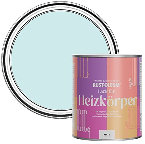 Rust-Oleum Blue Radiator Paint in Matt Finish - Duck Egg 750ml