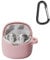 GIOPUEY Hülle Kompatibel mit JBL Tune Flex, Silikon Stoßfeste Schutzhülle, Ultradünn Case Cover, Kein Geruch, Hülle Silikon - Pink