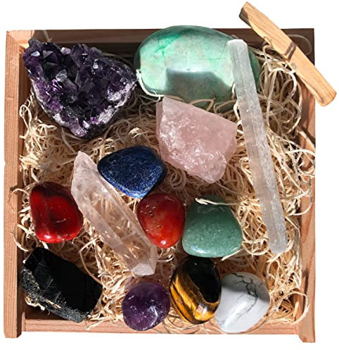 KHARMIKA Piedras Naturales | Piedras Chakras | Cristales curativos | Cuarzo rosa | Amatista piedra natural | Palo Santo | Piedras energeticas | Reiki crystals