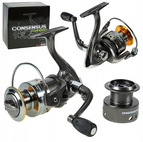 Spinnrolle Frontbremse Consensus FD30 9+1BB