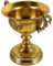 SEWACC Hochzeitsdeko Metall Urnenvase Vintage Trompete Urnenvase Shabby Chic Blumentöpfe Hochzeitsblumen Arrangement Vase Antik French Country Bucket Hochzeitsdekoration