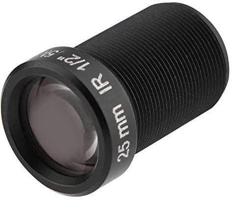 SYH&AQYE 25mm CCTV Camera Lens Super Clear, 5 Million Pixels 1/2in Security Camera Lens Support HD Pixels Wide Angle Replacement for WiFi Camera