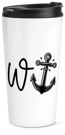 W Anchor Travel Mug Cup