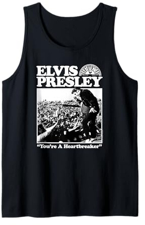 Sun Records X Elvis Presley Vous êtes un brise-cœur Débardeur